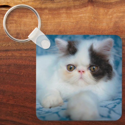 Kutest Baby Animals | Zwart-witten Sleutelhanger (Voorkant)