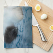 Kutest Baby Animals | Zwart-witten Theedoek (Quarter Fold)