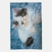 Kutest Baby Animals | Zwart-witten Theedoek (Verticaal)