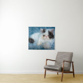 Kutest Baby Animals | Zwart-witten Wandkleed (In Situ (horizontaal))