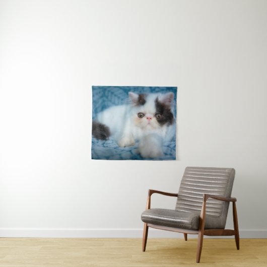 Kutest Baby Animals | Zwart-witten Wandkleed (In Situ (horizontaal))