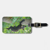 Kutest Baby Animals | Zwarte Beer Cub Bagagelabel (Voorkant horizontaal)