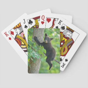 Kutest Baby Animals Zwarte Beer Cub Pokerkaarten