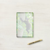 Kutest Baby Animals | Zwarte Beer Cub Post-it® Notes (Op bureau)