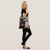 Kutest Baby Animals | Zwarte en witte Kittens Tote Bag (Op model)