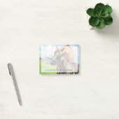 Kutest Baby Animals | Zwarte foal met mam Post-it® Notes (Kantoor)
