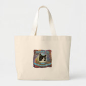 Kutest in het Meowniverse Grote Tote Bag (Voorkant)