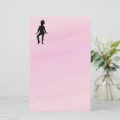 Kutest Little Dancer Double Side Stationery Briefpapier (Staand voorkant)