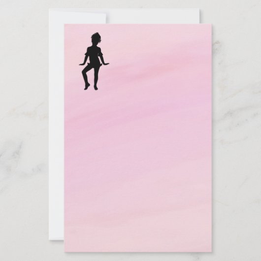 Kutest Little Dancer Double Side Stationery Briefpapier (Voorkant)