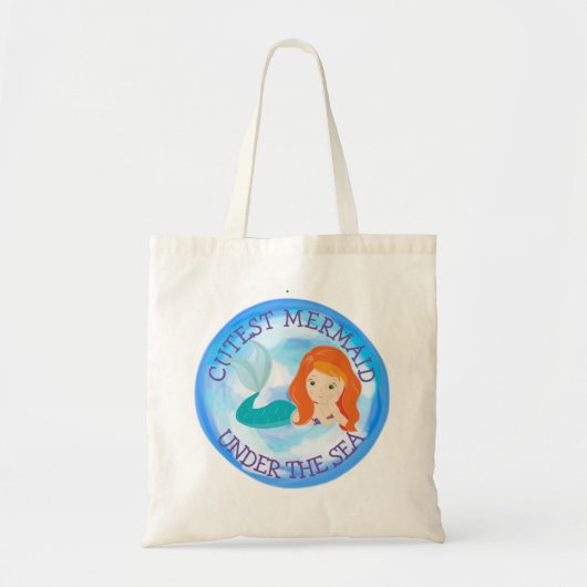Kutest Mermaid under the Zee Tote Bag (Voorkant)
