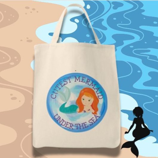 Kutest Mermaid under the Zee Tote Bag