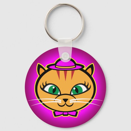 Kutey Kat, Button Sleutelhanger (Voorkant)