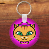 Kutey Kat, Button Sleutelhanger (Voorkant)