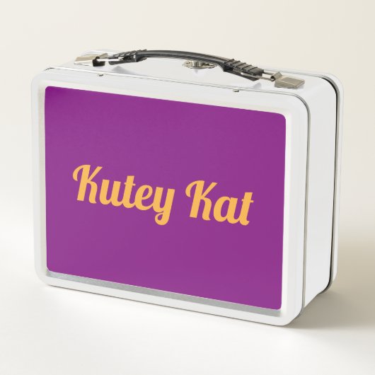 Kutey Kat, lunchbox (Achterkant)
