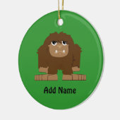 Kutje Bigfoot Keramisch Ornament (Links)