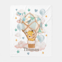 Kutje jaguar in een luchtballon