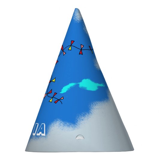 Kutjes met Kinder naam Birthday Feesthoedjes (Rechts)