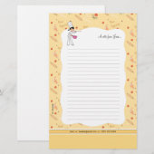 Kutjes voor kleine keukens briefpapier (Voorkant / Achterkant)