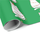 Kutkat en kerstlichten cadeaupapier (Rol Hoek)