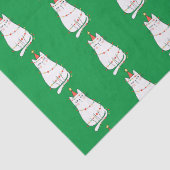 Kutkat en kerstlichten tissuepapier (Detail)