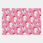 Kutkat kerstinpakpapier inpakpapier vel (Voorkant 2)