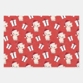 Kutkat kerstinpakpapier inpakpapier vel (Voorkant)