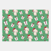 Kutkat kerstinpakpapier inpakpapier vel (Voorkant 3)