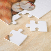 Kutkat, muis en kerstcadeautjes legpuzzel (Zijkant)