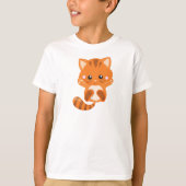 Kutkat, Oranje kat, kleine kat, Kat, keuken T-shirt (Voorkant)
