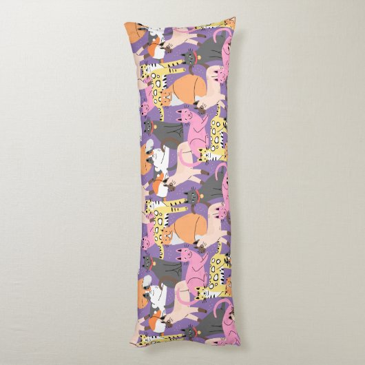 Kutkatpatroonpijlstang Lichaamskussen (Achterkant (Verticaal))