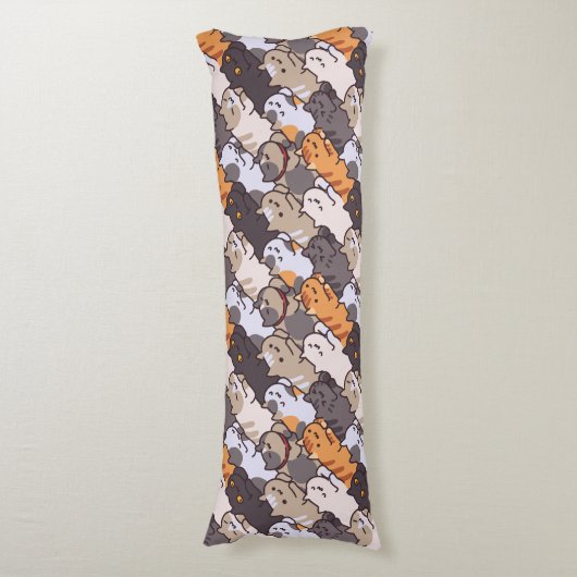 Kutkatpatroonpijlstang Lichaamskussen (Voorkant Verticaal)