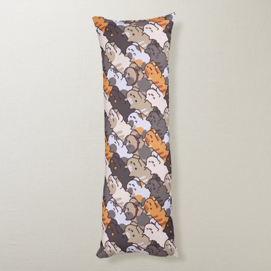 Kutkatpatroonpijlstang Lichaamskussen (Achterkant (Verticaal))