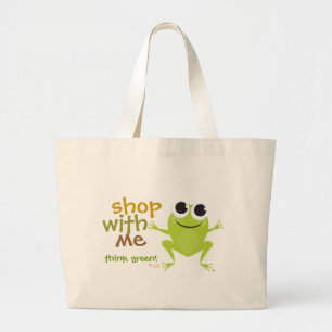 Kutkikker voor herbruikbare koopbagageruimte grote tote bag