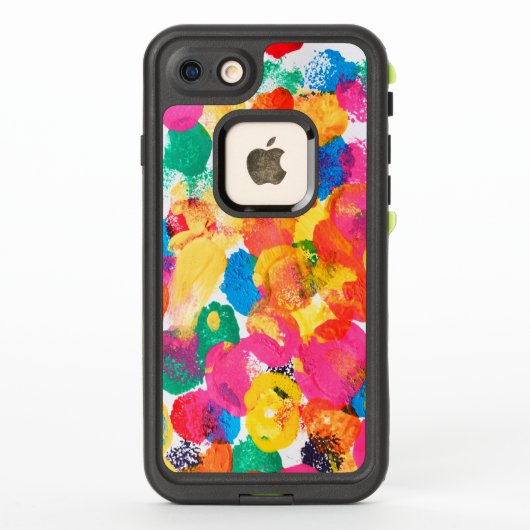 Kutkleurig abstract schilderij (Achterkant)