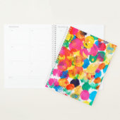 Kutkleurig abstract schilderij planner (Display)