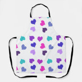 Kutkleurig hart schort (Voorkant)