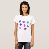 Kutkleurig hart t-shirt (Voorkant volledig)