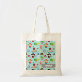 Kutkleurig piraatpatroon voor schatten bij kindere tote bag (Voorkant)