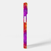 Kutkleurige abstracte spleetverf Case-Mate iPhone case (Achterkant / Rechts)