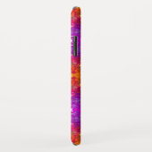 Kutkleurige abstracte spleetverf Case-Mate iPhone case (Achterkant/rechts)
