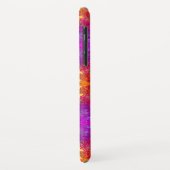 Kutkleurige abstracte spleetverf Case-Mate iPhone case (Achterkant/links)