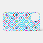 Kutkleurige abstracte zigzagpatronen Case-Mate iPhone case (Achterkant (horizontaal))
