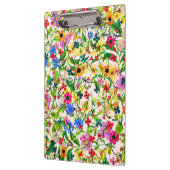 Kutkleurige bloemen klembord (Links)