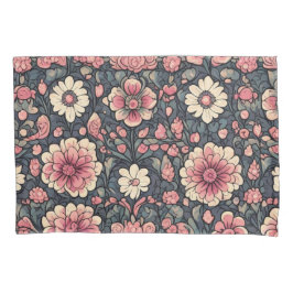 Kutkleurige bloemen kussensloop