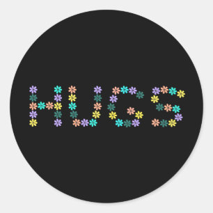 Kutkleurige bloemkool ronde sticker