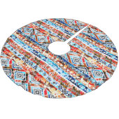 Kutkleurige gaasjes kerstboom rok (Gekanteld)