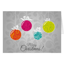 Kutkleurige kerstfeestversieringen