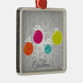 Kutkleurige kerstfeestversieringen metalen ornament (Rechts)