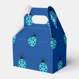 Kutkleurige ladybugs, gelukzak bedankdoosjes