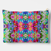 Kutkleurige magische bloemen All-Over-Print T-Shir Etui (Achterkant)